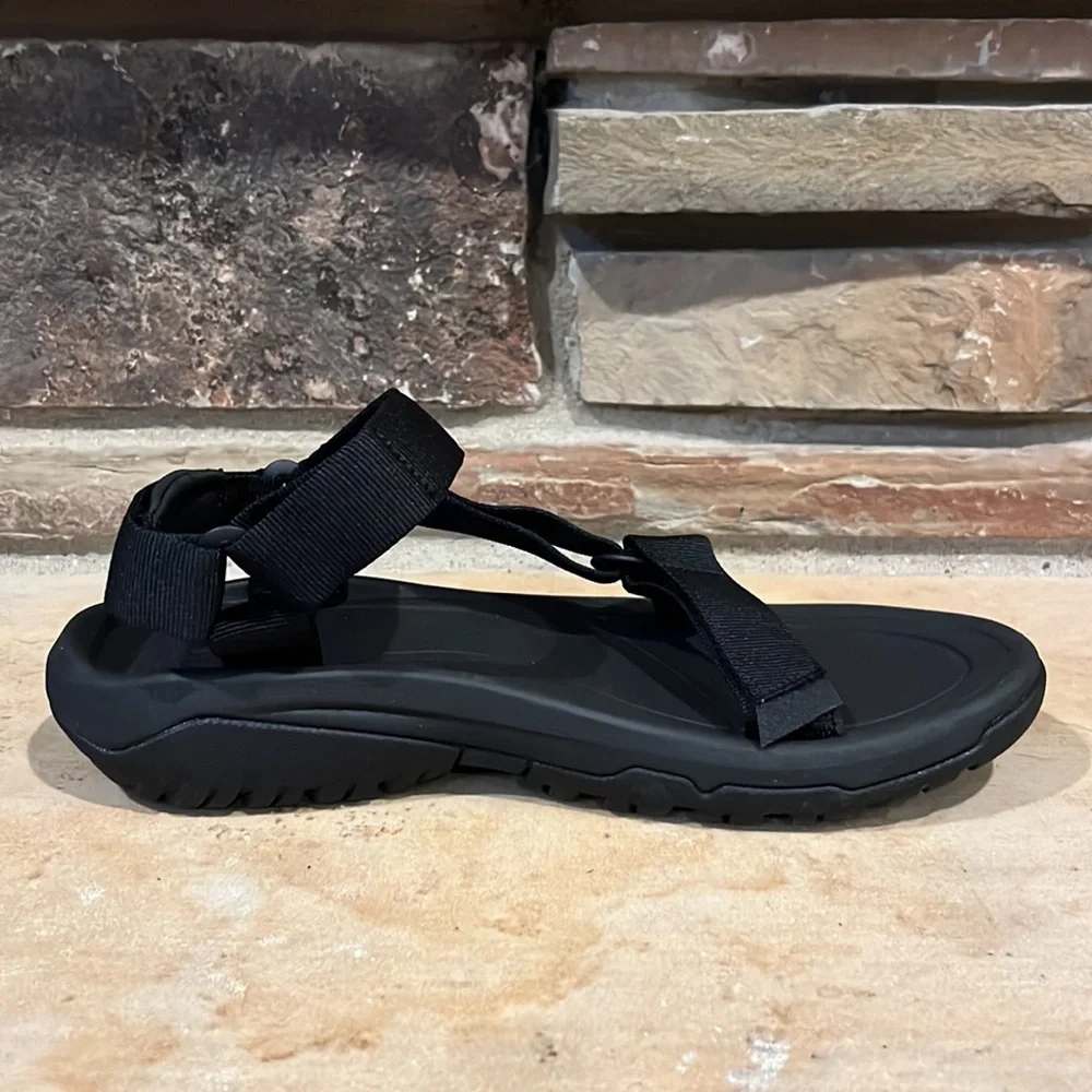 Teva Hurricane XLT2 Black Outdoor Hiking Sandals - Picture 4 of 14